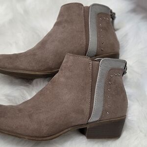 Candies Stylish Brown Ankle Boots